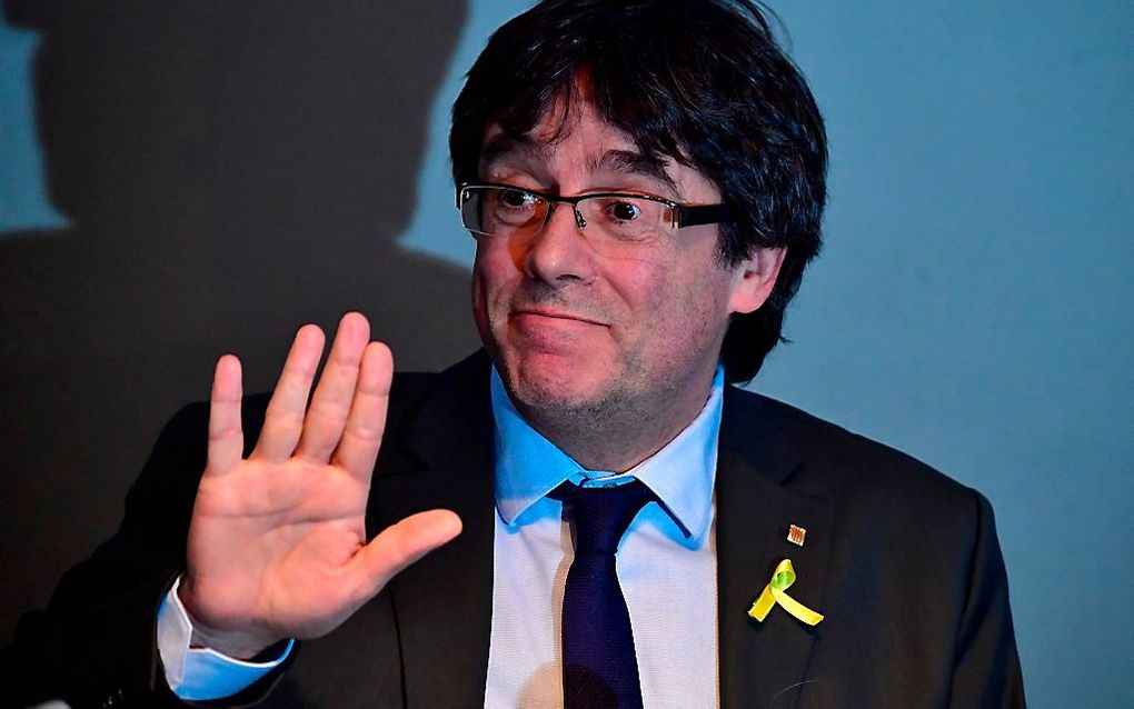 Puigdemont. beeld AFP