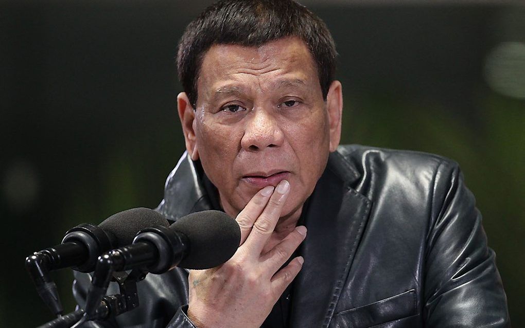 Duterte. beeld AFP