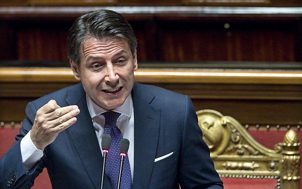 Giuseppe Conte. beeld EPA