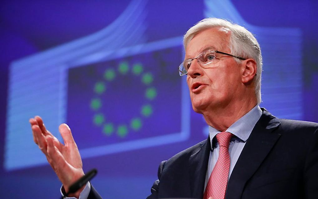 Michel Barnier. beeld EPA