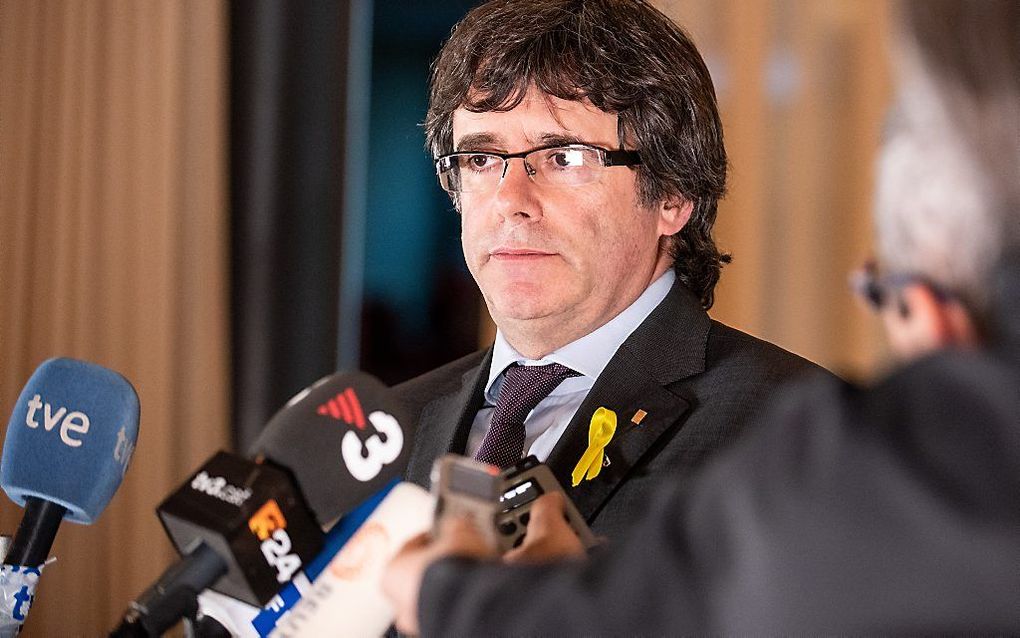 Puigdemont. beeld EPA