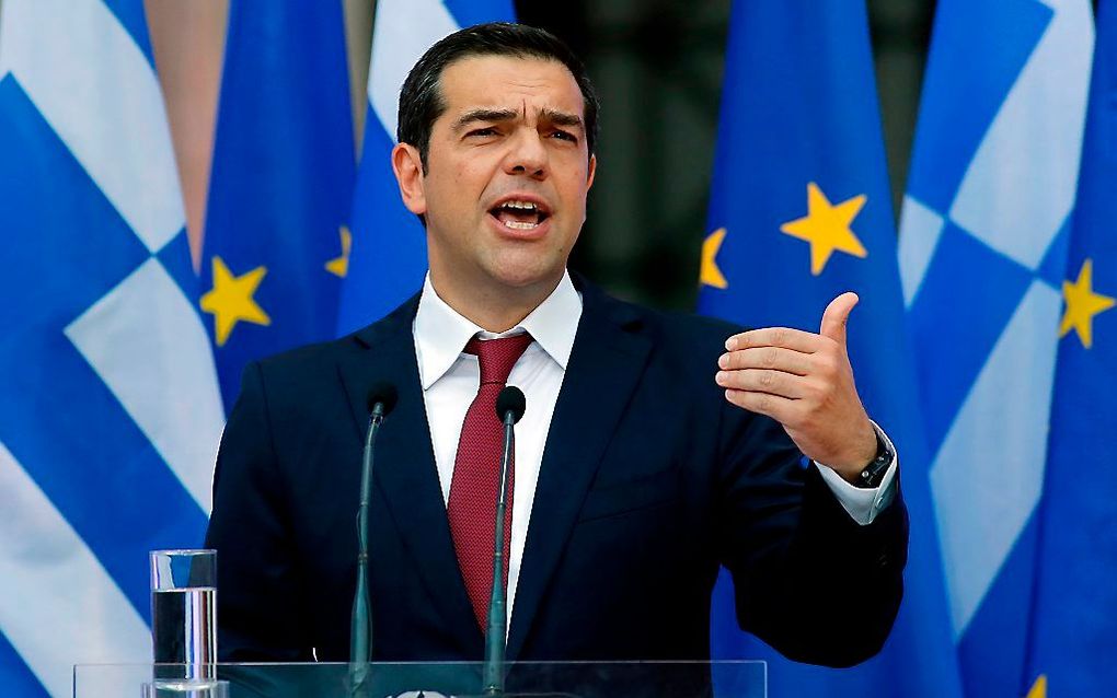 Tsipras. beeld AFP