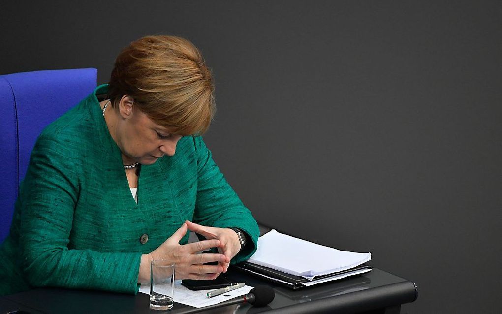 Merkel. beeld AFP