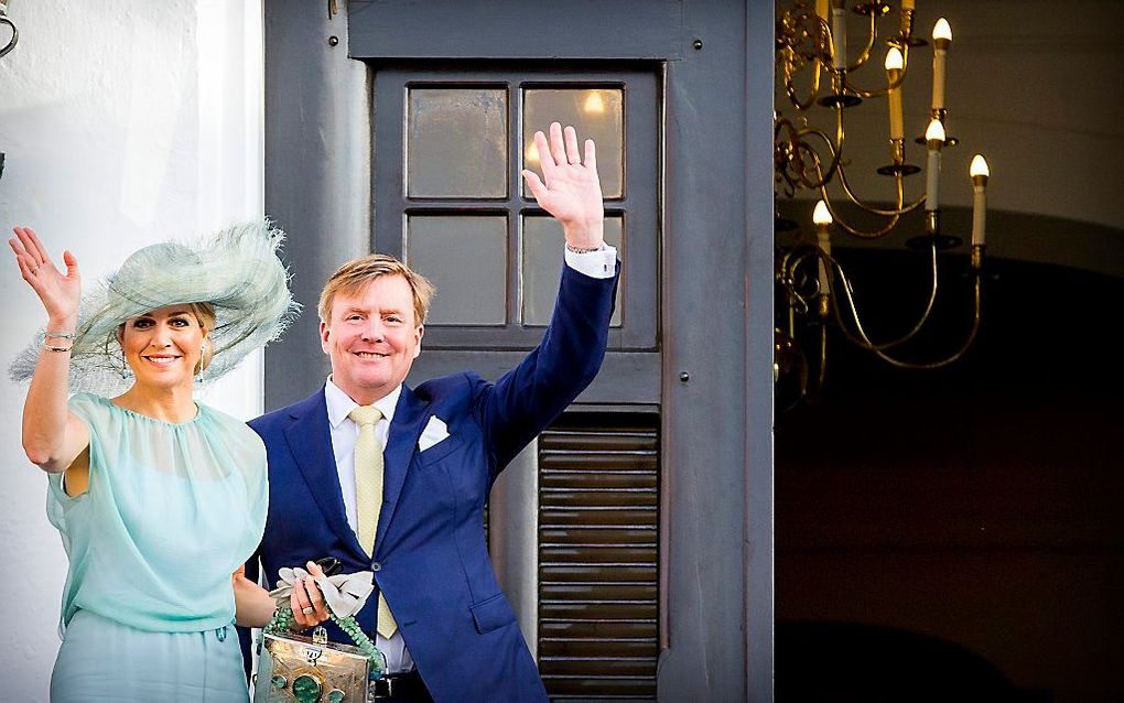 Koning Willem-Alexander en koningin Máxima. beeld ANP