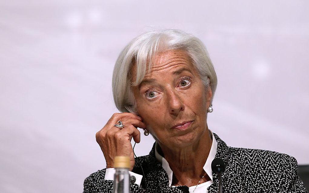 Lagarde. beeld AFP