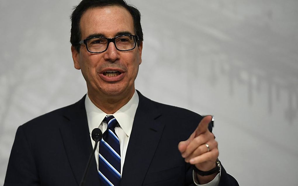 Steven Mnuchin. beeld AFP