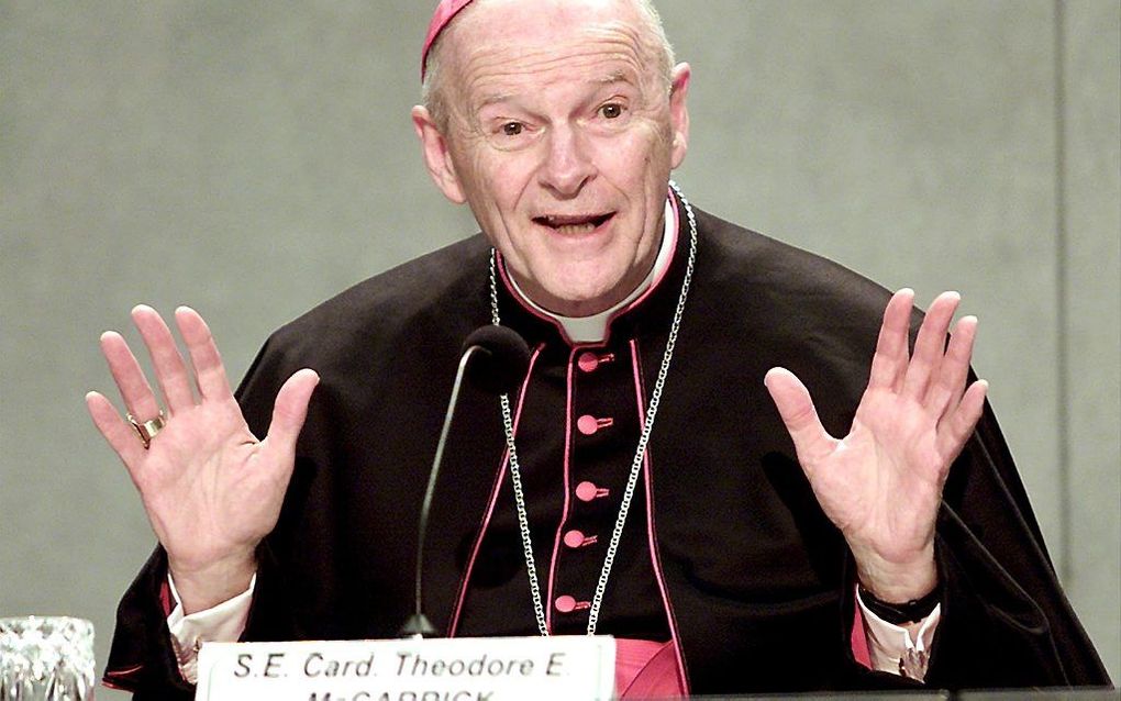 Kardinaal McCarrick. beeld EPA