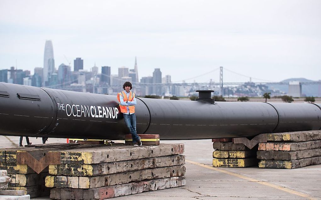 Boyan Slat. beeld EPA