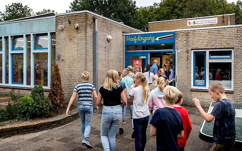 Een deel van de Tweede Kamer is bezorgd over het toenemen van „hokjesscholen”. beeld ANP, Koen van Weel