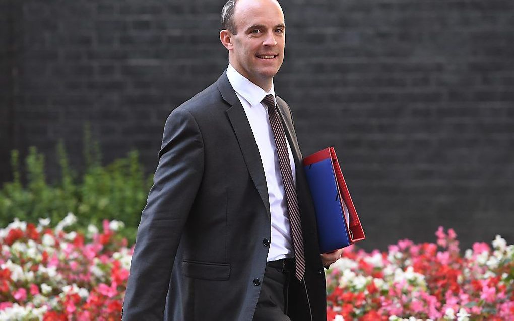 Dominic Raab. beeld EPA