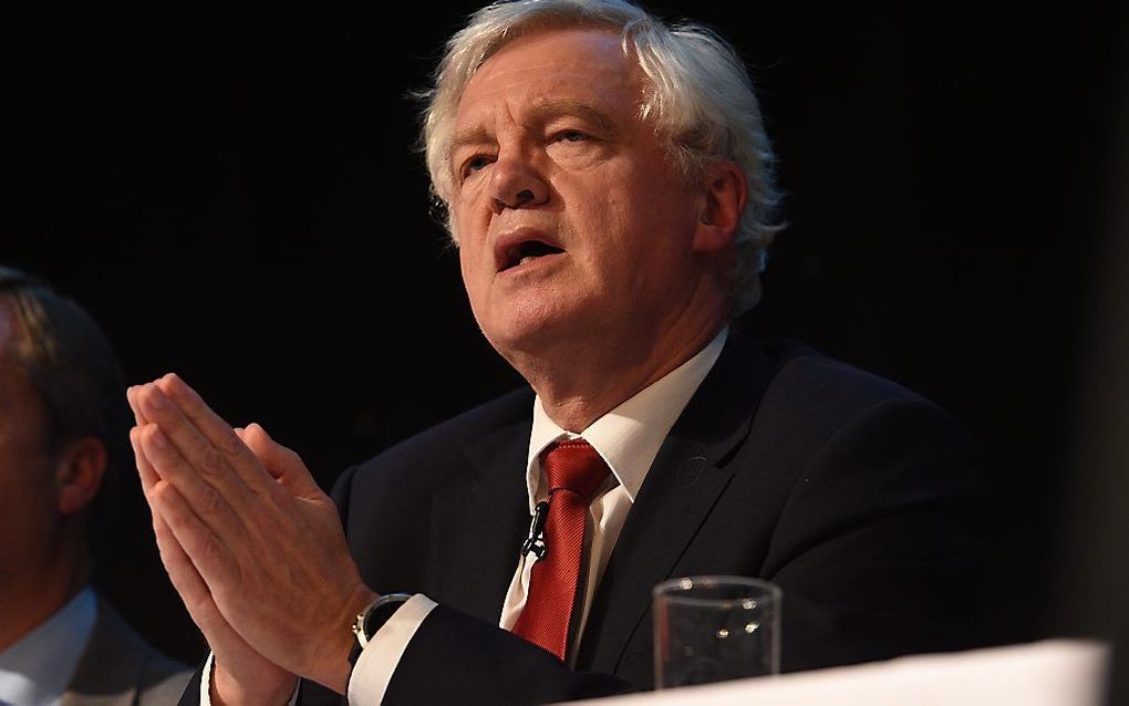 David Davis. beeld AFP