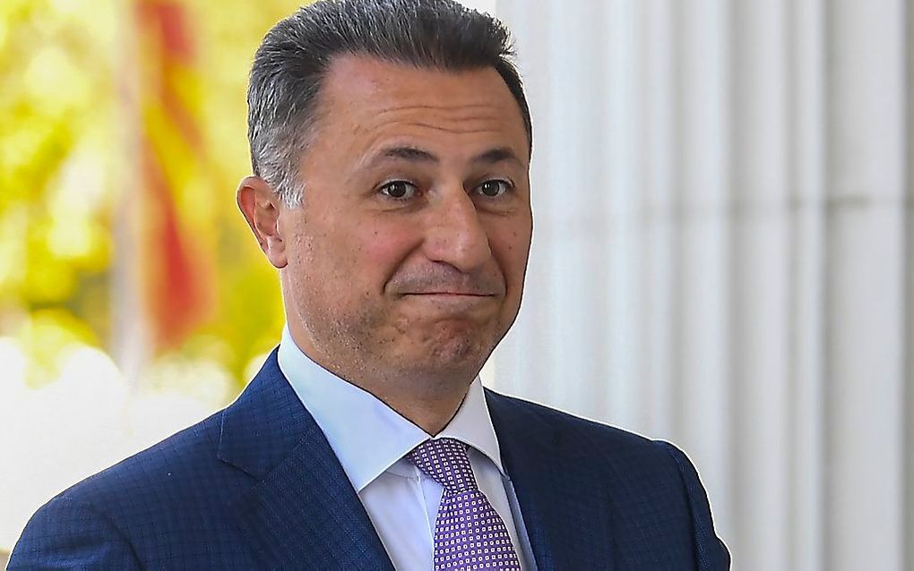 Nikola Gruevski. beeld EPA