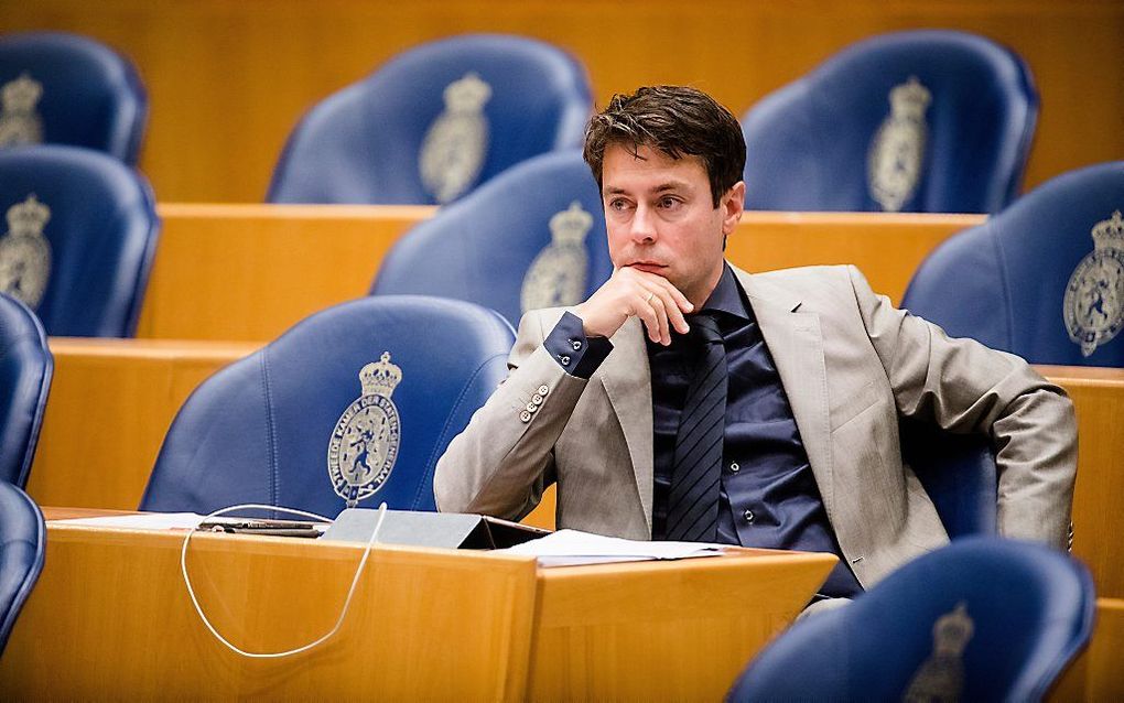 Kamerlid Chris Stoffer (SGP). beeld ANP, Bart Maat