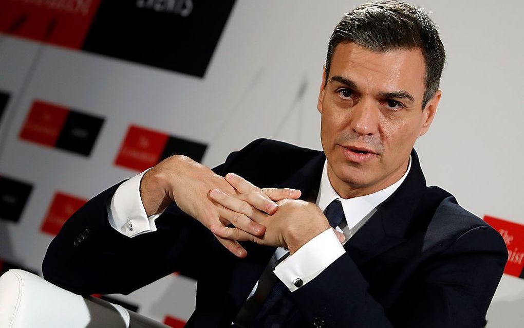 Pedro Sánchez. beeld EPA