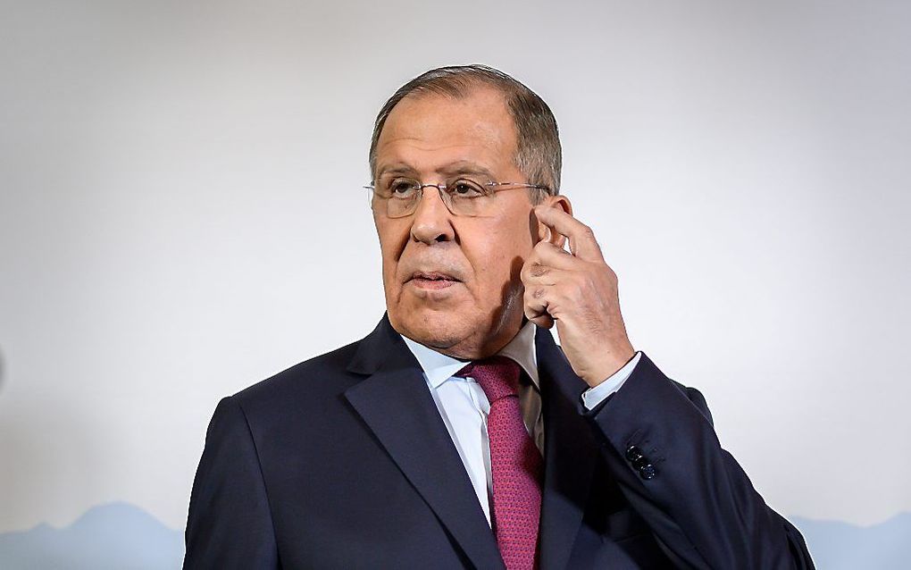 Lavrov. beeld AFP