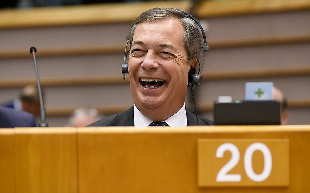 Nigel Farage. beeld AFP