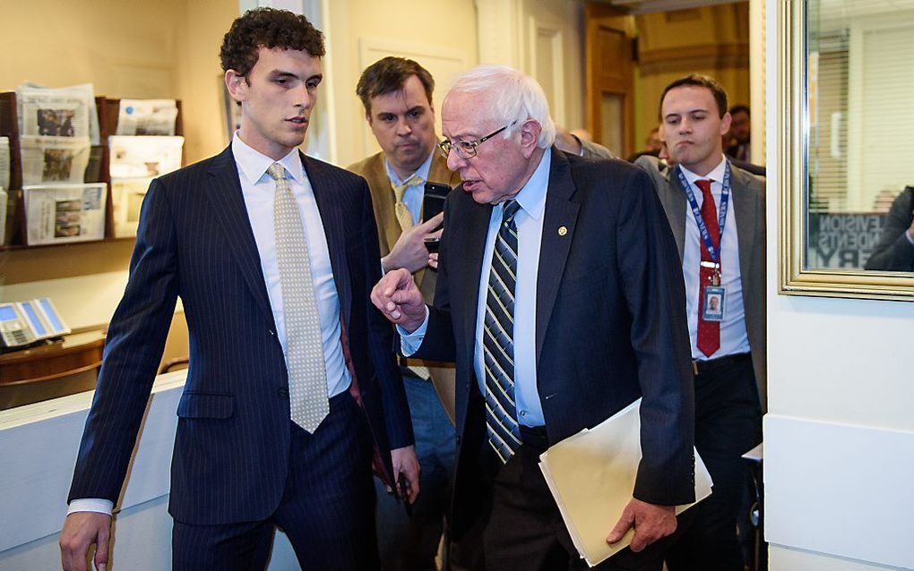 Senator Bernie Sanders. beeld AFP