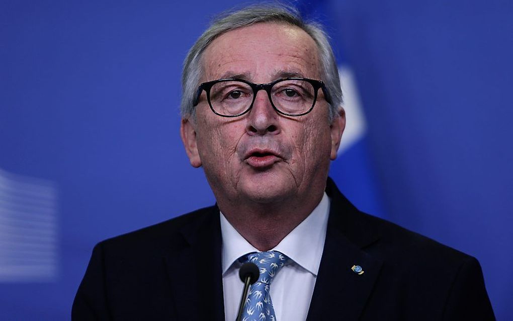 Juncker. beeld AFP