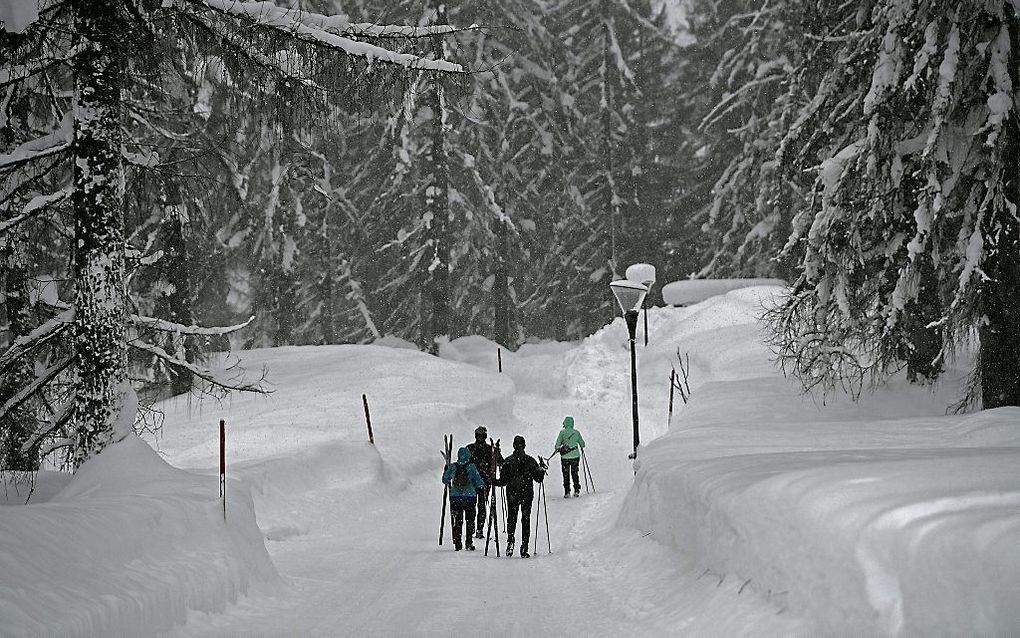 Ramsau am Dachstein in Oostenrijk. beeld AFP