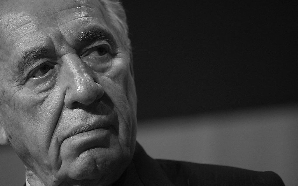 Shimon Peres in 2008. beeld AFP