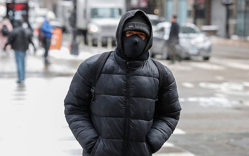 Voor woensdag worden in Chicago temperaturen van -30 graden Celsius verwacht. beeld EPA