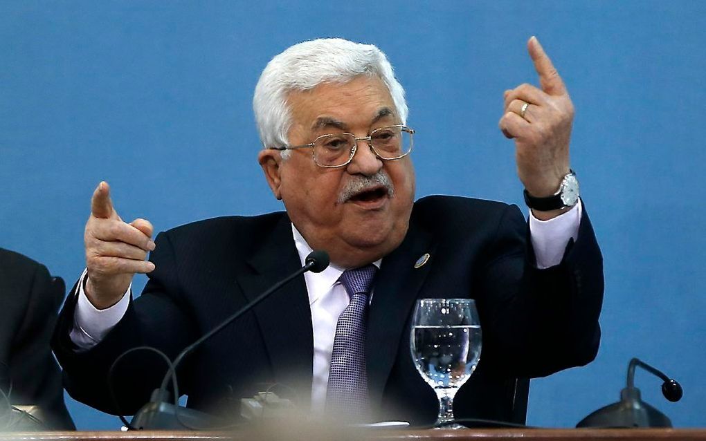 Abbas. beeld AFP