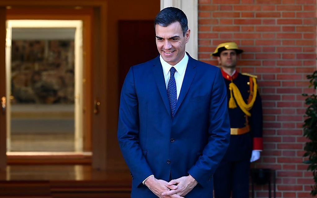 Pedro Sánchez. beeld AFP