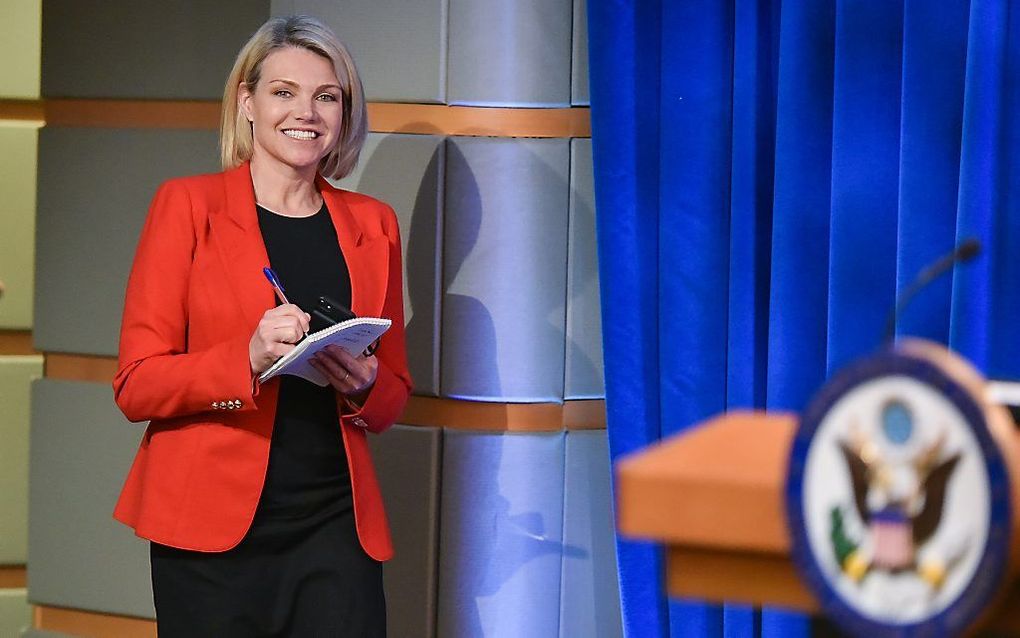 Heather Nauert. beeld AFP