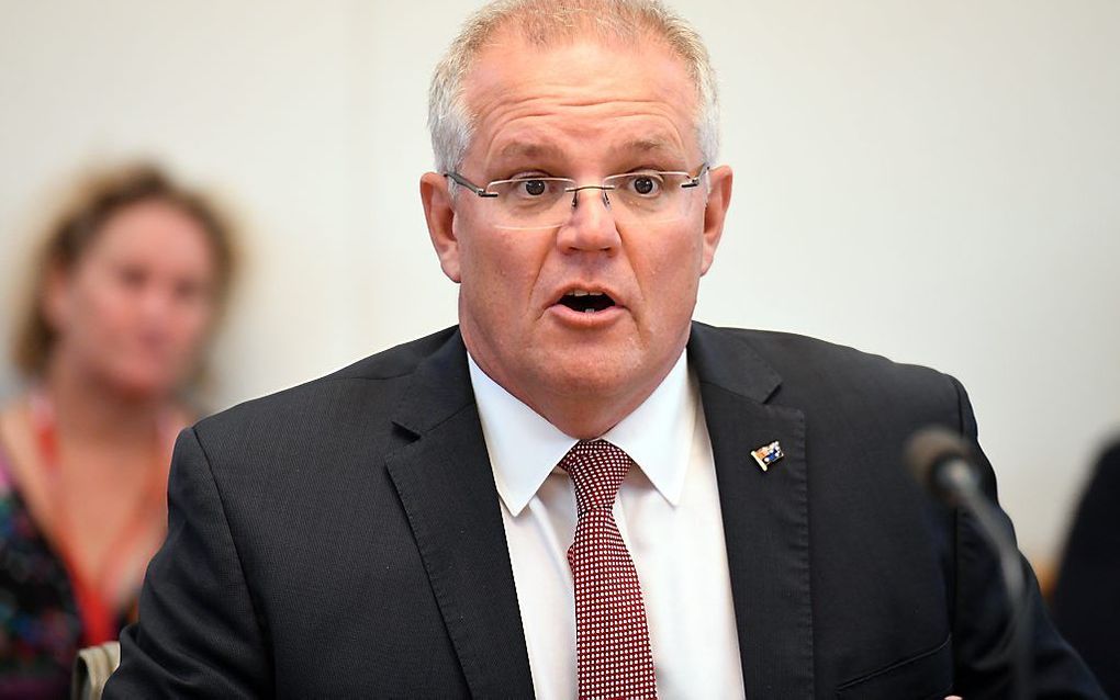 Scott Morrison. beeld EPA