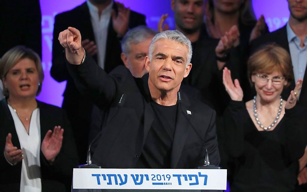 Yair Lapid. beeld AFP