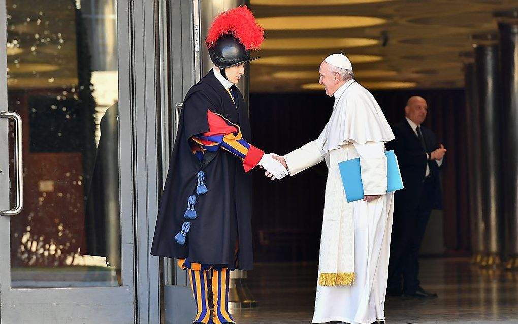 Paus Franciscus. beeld AFP