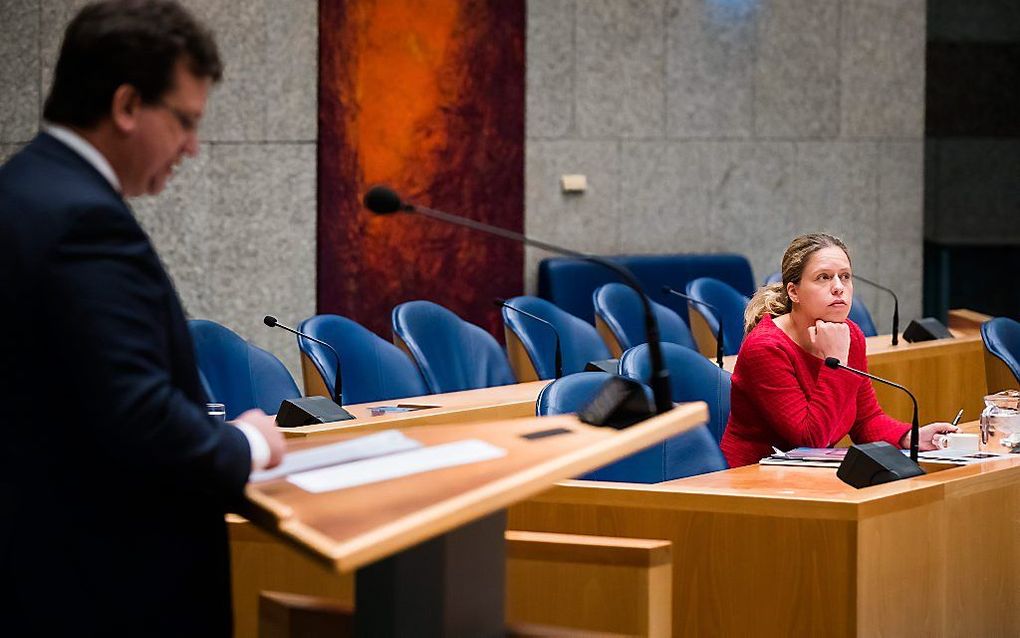 Geurts (CDA) en minister Schouten (LNV), beeld ANP, Bart Maat.