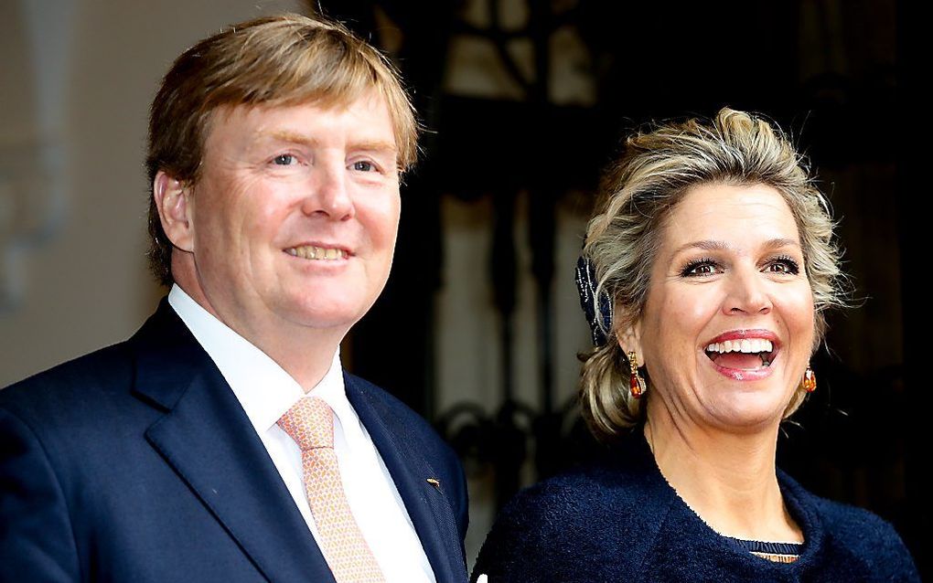 Koning Willem-Alexander en koningin Máxima. beeld ANP