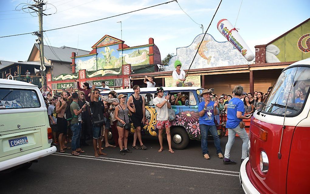 De hippiegemeente Nimbin. beeld AFP