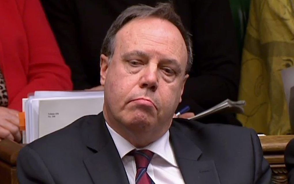 Nigel Dodds. beeld AFP