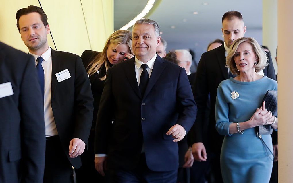 De Hongaarse premier Viktor Orbán. beeld EPA