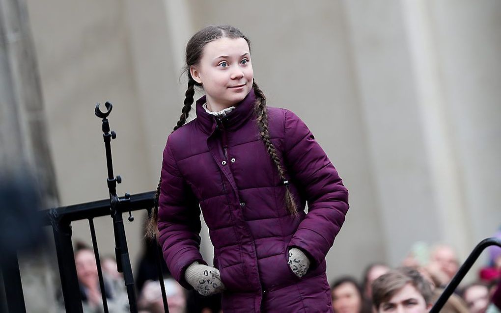 Greta Thunberg. beeld EPA