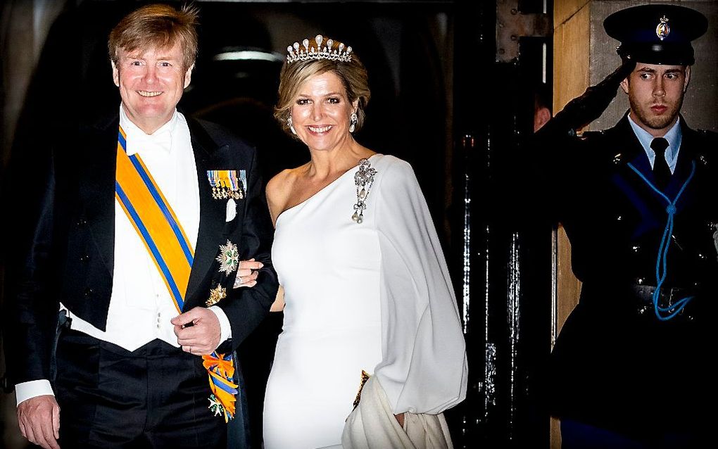 Koning Willem-Alexander en koningin Máxima. beeld ANP