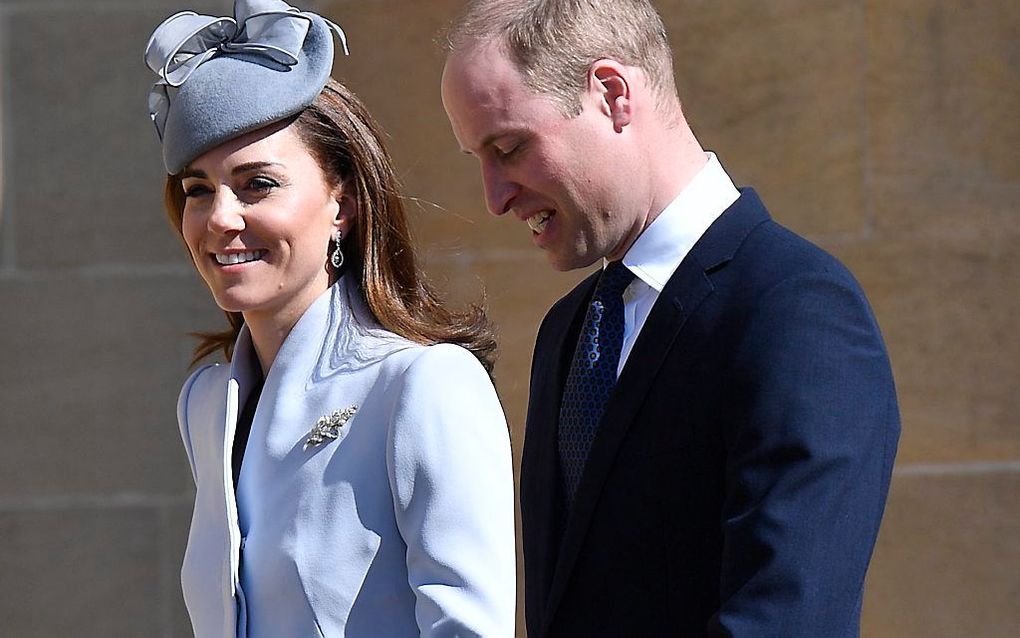 Prins William en Catherine. beeld EPA