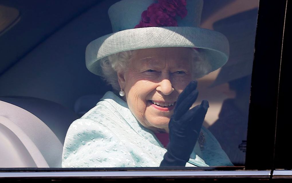 De Britse koningin Elizabeth II. beeld AFP