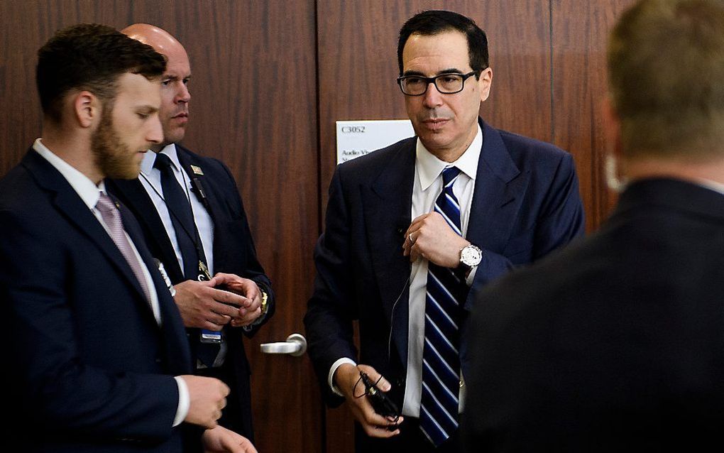 Mnuchin. beeld AFP