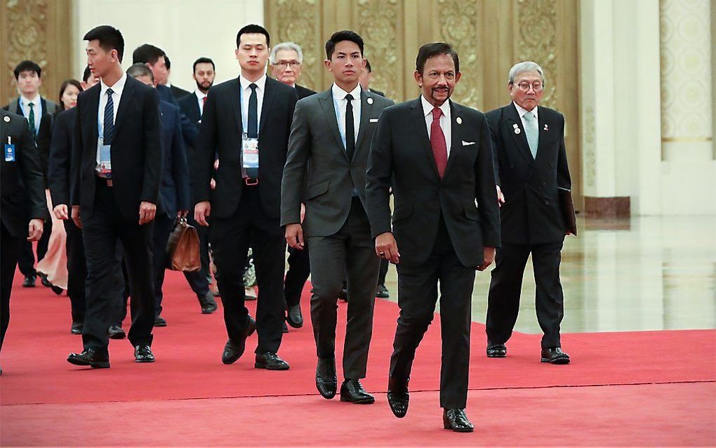 De sultan van Brunei Hassanal Bolkiah. beeld AFP