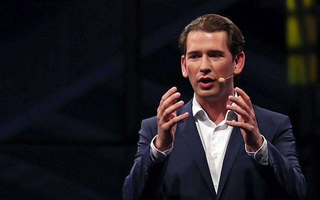 Sebastian Kurz. beeld EPA