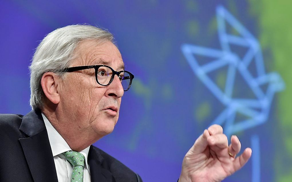 Juncker. beeld AFP