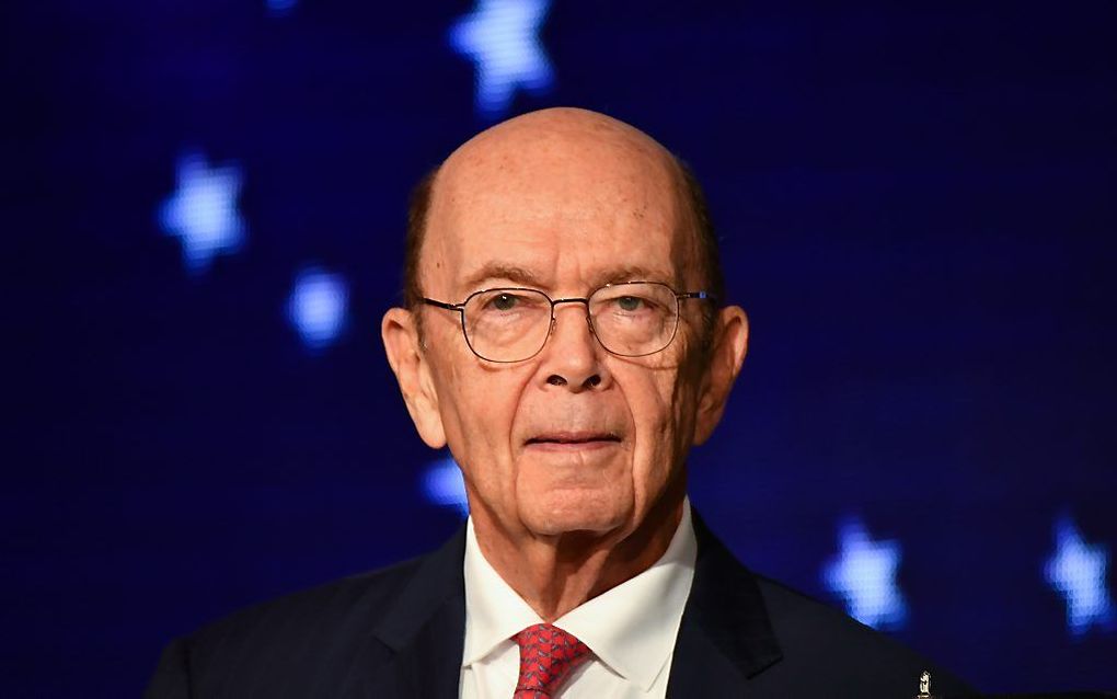 De Amerikaanse minister Wilbur Ross van Handel. beeld AFP