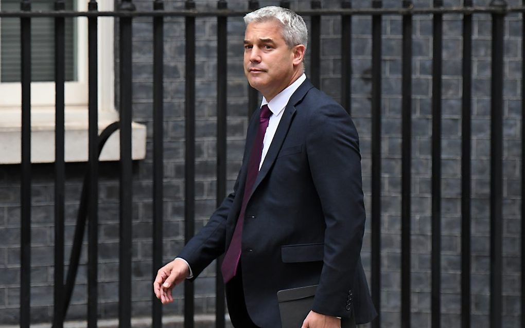 Brexitminister Stephen Barclay. beeld AFP