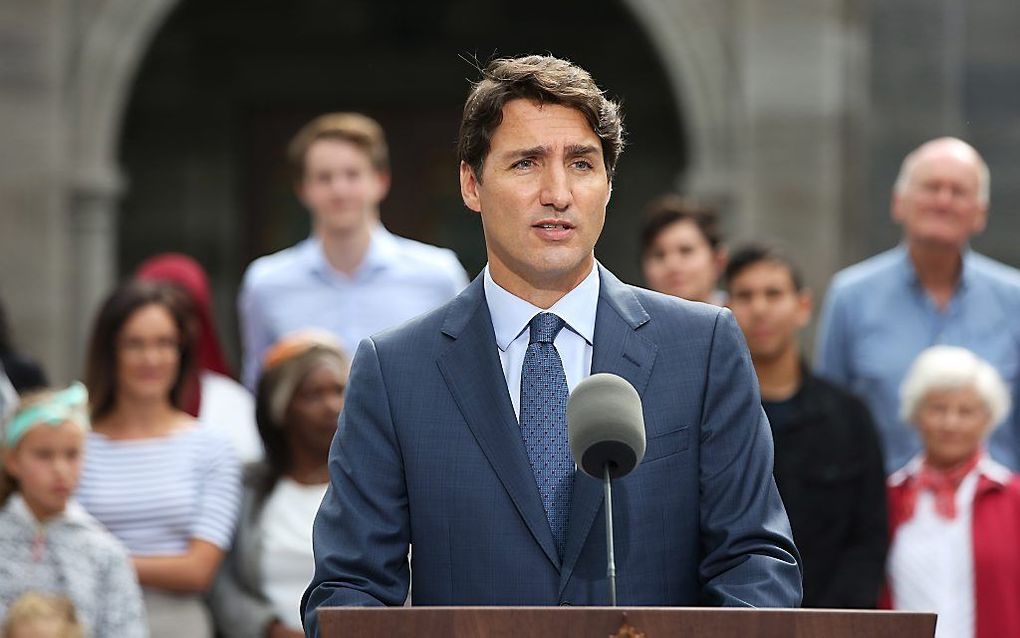 De Canadese premier Justin Trudeau. beeld AFP