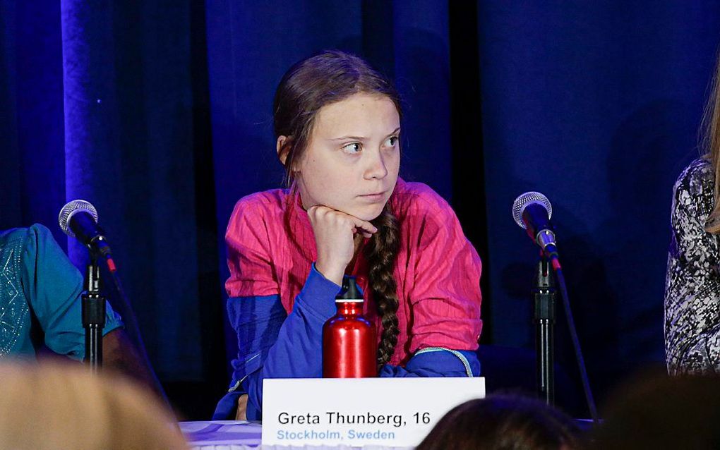 Klimaatactiviste Greta Thunberg. beeld AFP