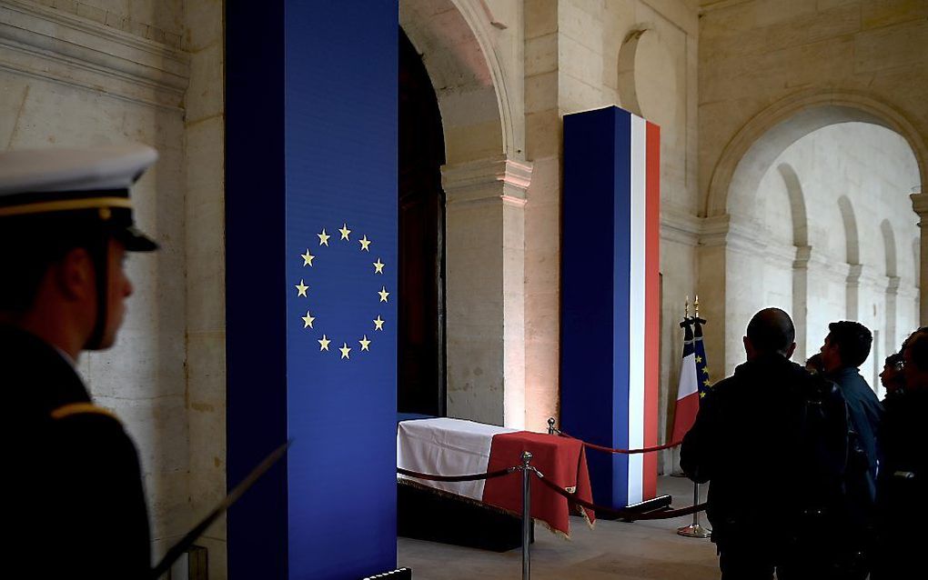 Maandag vindt de uitvaartdienst van Chirac plaats in de Parijse kerk Saint-Sulpice. Verwacht wordt dat tientallen staatshoofden en regeringsleiders aanwezig zijn. beeld AFP