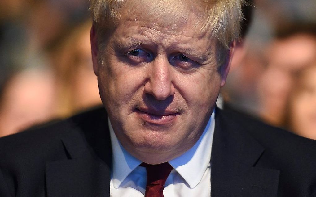 De Britse premier Boris Johnson. beeld AFP